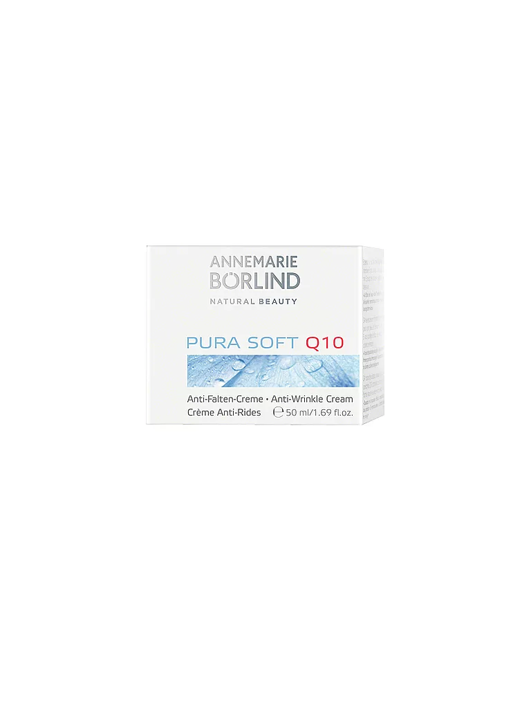 Annemarie B Rlind Pura Soft Q Anti Falten Creme Ml Keine Farbe